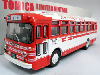 絶版トミカリミテッドヴィンテージ TLV-23b 日野RB10型バス(京阪バス)通販 買取 ミニカーショップ カフェタイム