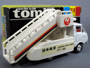 トミカ黒箱98-1-2 日本航空タラップカー 通販 買取 ミニカーショップ 
